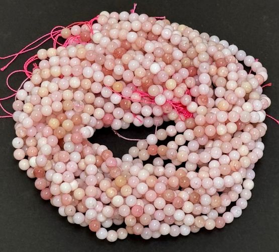 5mm 6mm round beads for jewelry making - Oz Beads