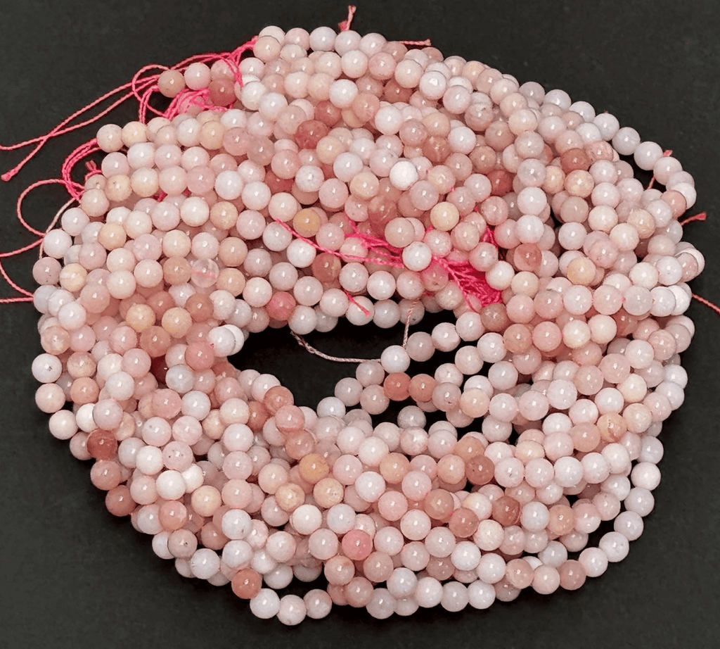 5mm 6mm round beads for jewelry making - Oz Beads