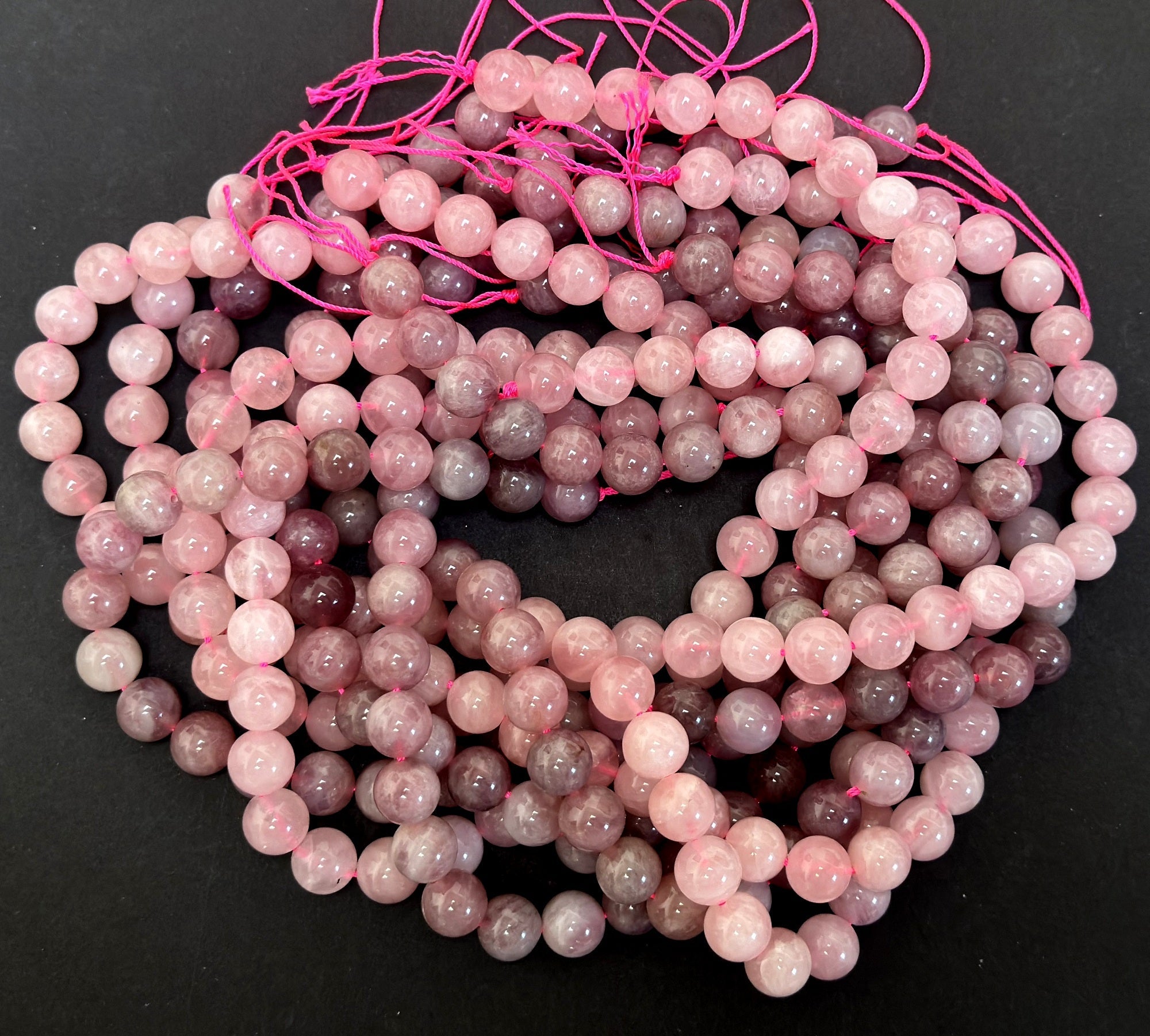 gemstone beads round 9mm 10mm 12mm - Oz Beads