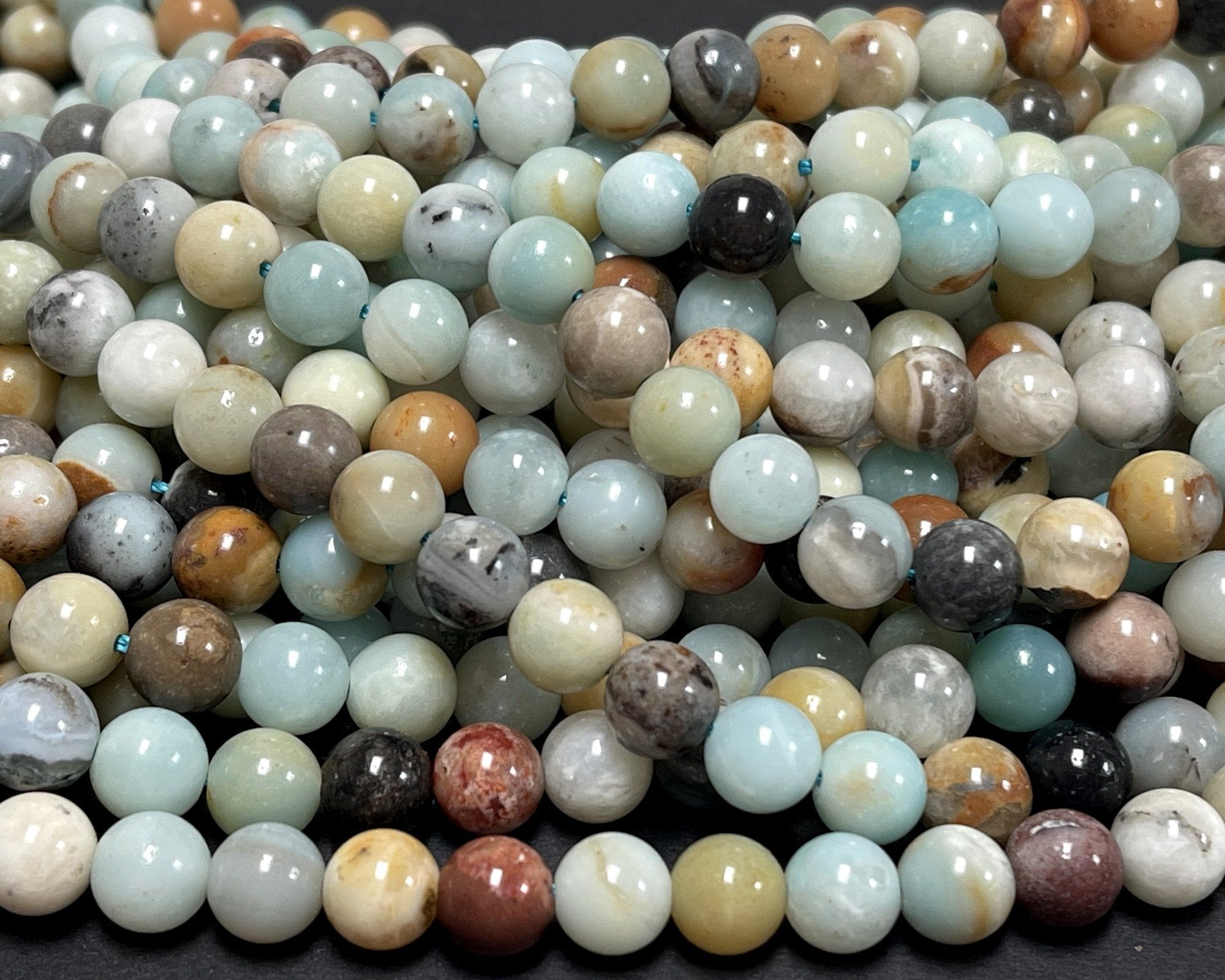 Natural Amazonite Beads