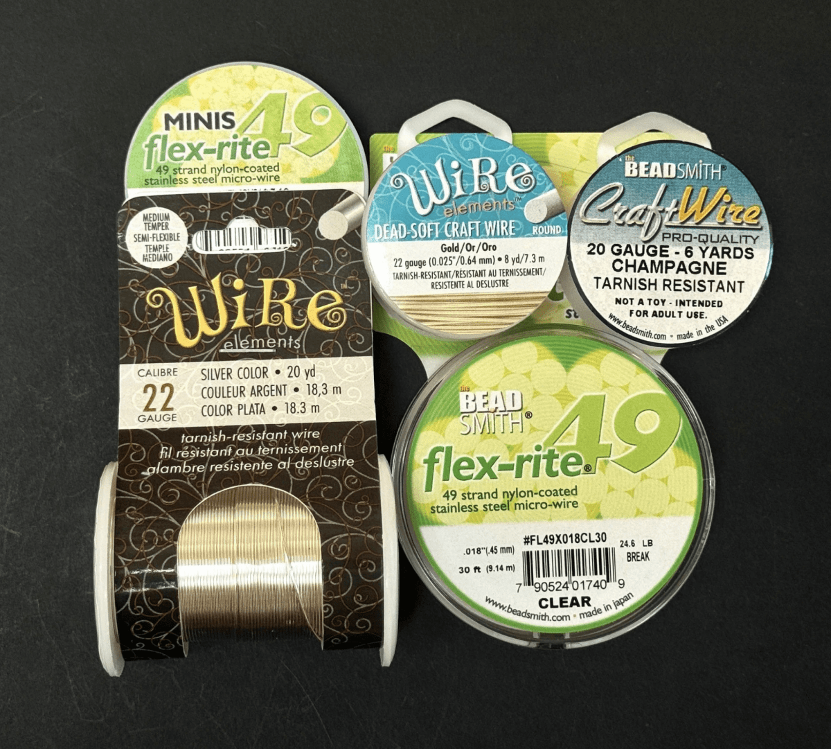 beading wire and craft wire - Oz Beads