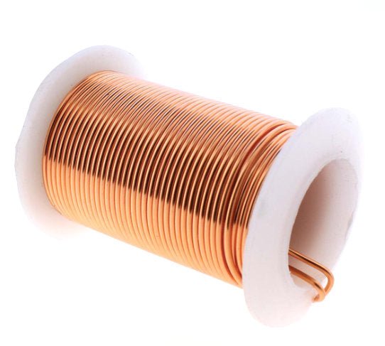 16ga Beadsmith Tarnish Resistant Copper Medium Hard Craft Wire - 8yd (7.3m) Spool - Oz Beads 
