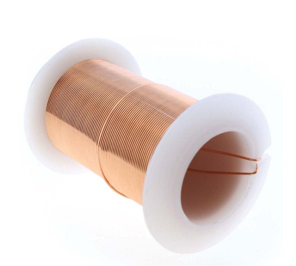 22ga Beadsmith Tarnish Resistant Copper Medium Hard Craft Wire - 20yd (18.3m) Spool - Oz Beads 