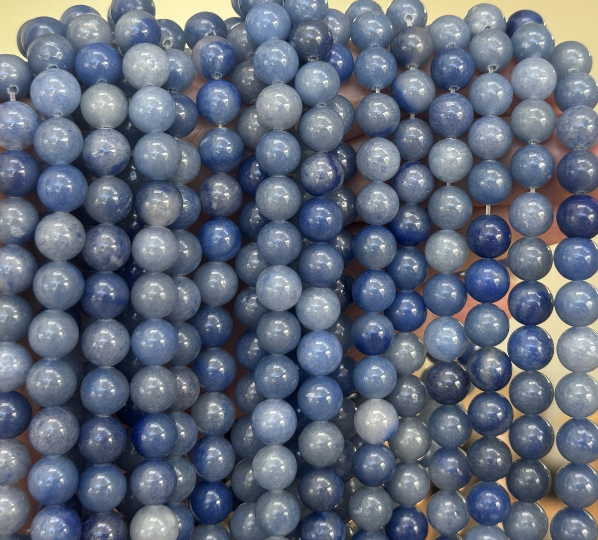 blue aventurine 8mm beads