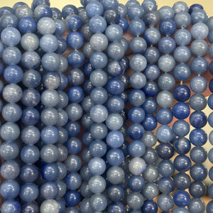 blue aventurine 8mm beads