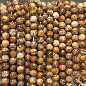 Australian Cat's Eye Opal 8mm round gemstone beads 15.5" strand - Oz Beads 