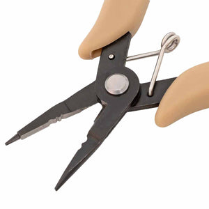 Beadsmith All-in-One Pliers - Round Nose, Chain Nose, Crimper, Cutter - Oz Beads