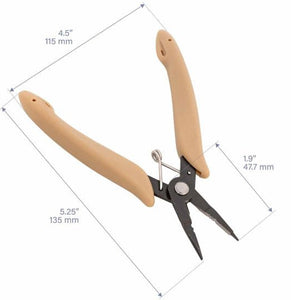 Beadsmith All-in-One Pliers - Round Nose, Chain Nose, Crimper, Cutter - Oz Beads