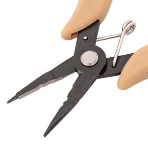 Beadsmith All-in-One Pliers - Round Nose, Chain Nose, Crimper, Cutter - Oz Beads