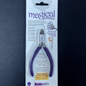 Beadsmith Magical Crimper Pliers, magical crimp forming tool - Oz Beads