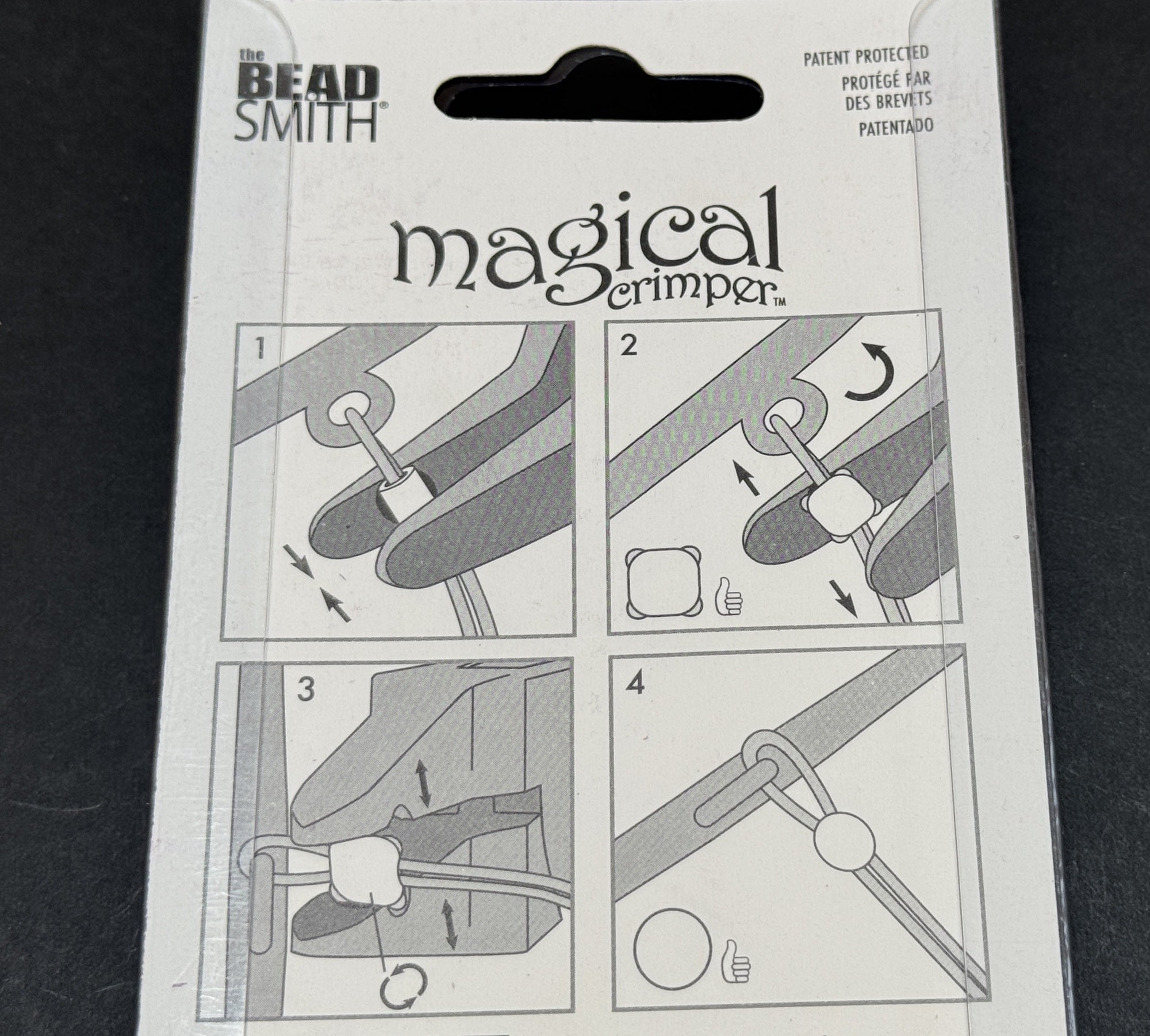 Beadsmith Magical Crimper Pliers, magical crimp forming tool - Oz Beads 