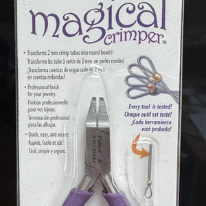 Beadsmith Magical Crimper Pliers, magical crimp forming tool - Oz Beads
