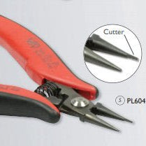 Beadsmith Milan Round Nose Pliers with cutter, Made in Italy - Oz Beads 