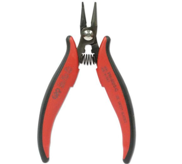 Beadsmith Milan Round Nose Pliers with cutter, Made in Italy - Oz Beads 