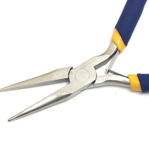 Chain Nose Pliers with ergonomic handle - Oz Beads 