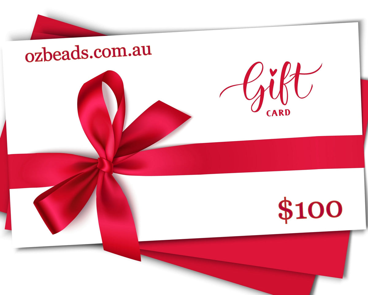 Gift Card $100 - Oz Beads 