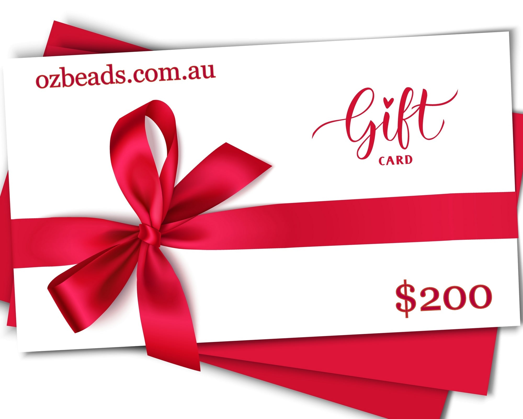 Gift Card $200 - Oz Beads 