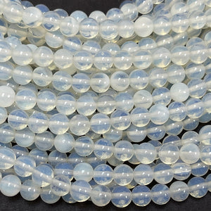 Opalite 6mm round beads 15" strand - Oz Beads 
