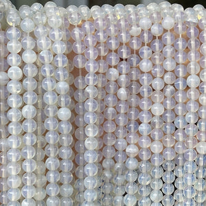 Opalite 6mm round beads 15" strand - Oz Beads 