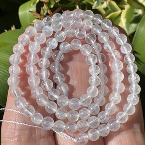 Rainbow Moonstone 4mm round gemstone beads 15.5" strand - Oz Beads 