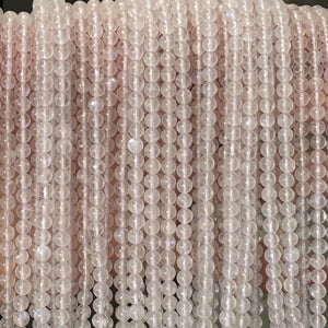 Rainbow Moonstone 4mm round gemstone beads 15.5" strand - Oz Beads 