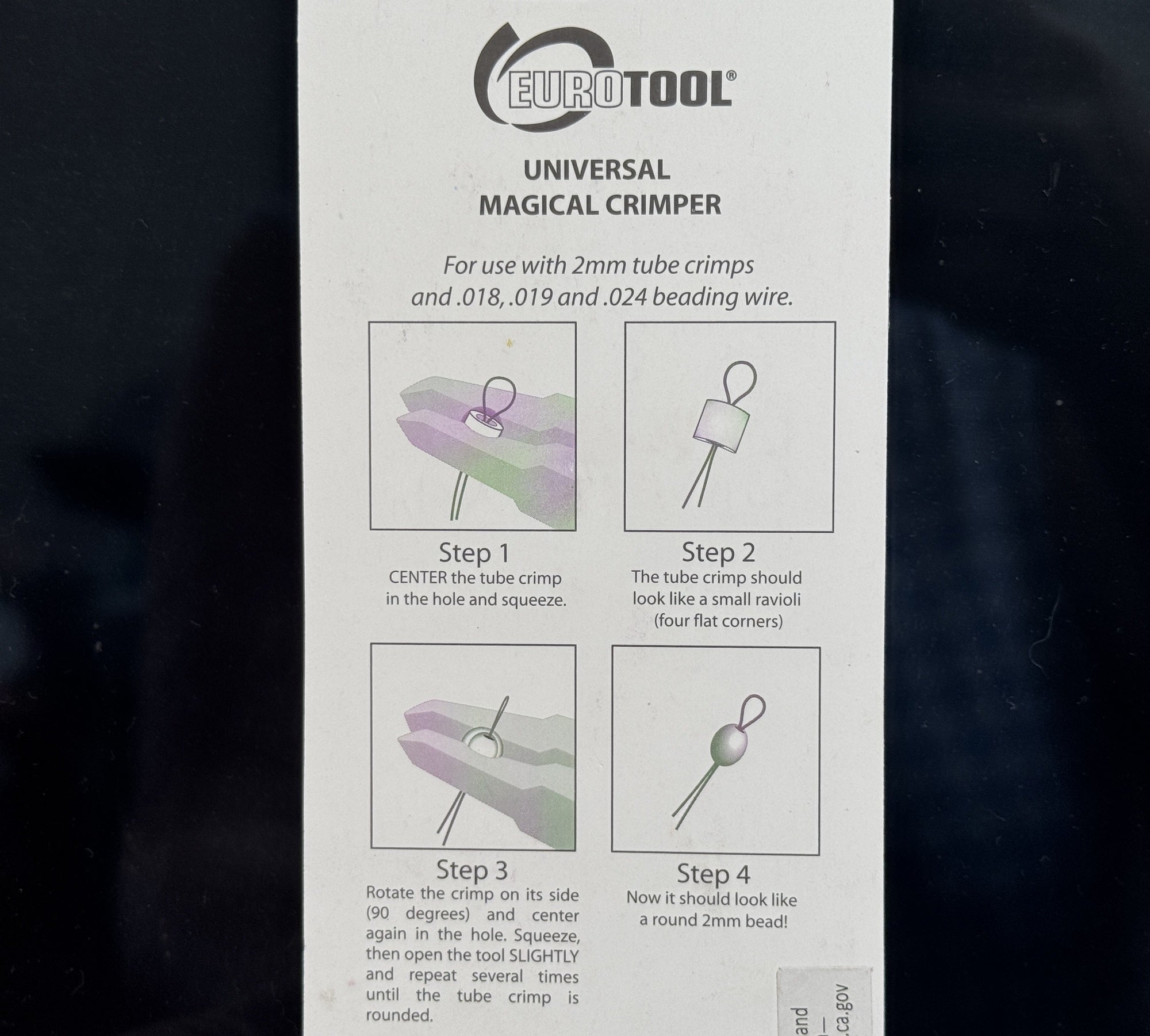 Universal Magical Crimper Pliers, magical crimp forming tool - Oz Beads ...