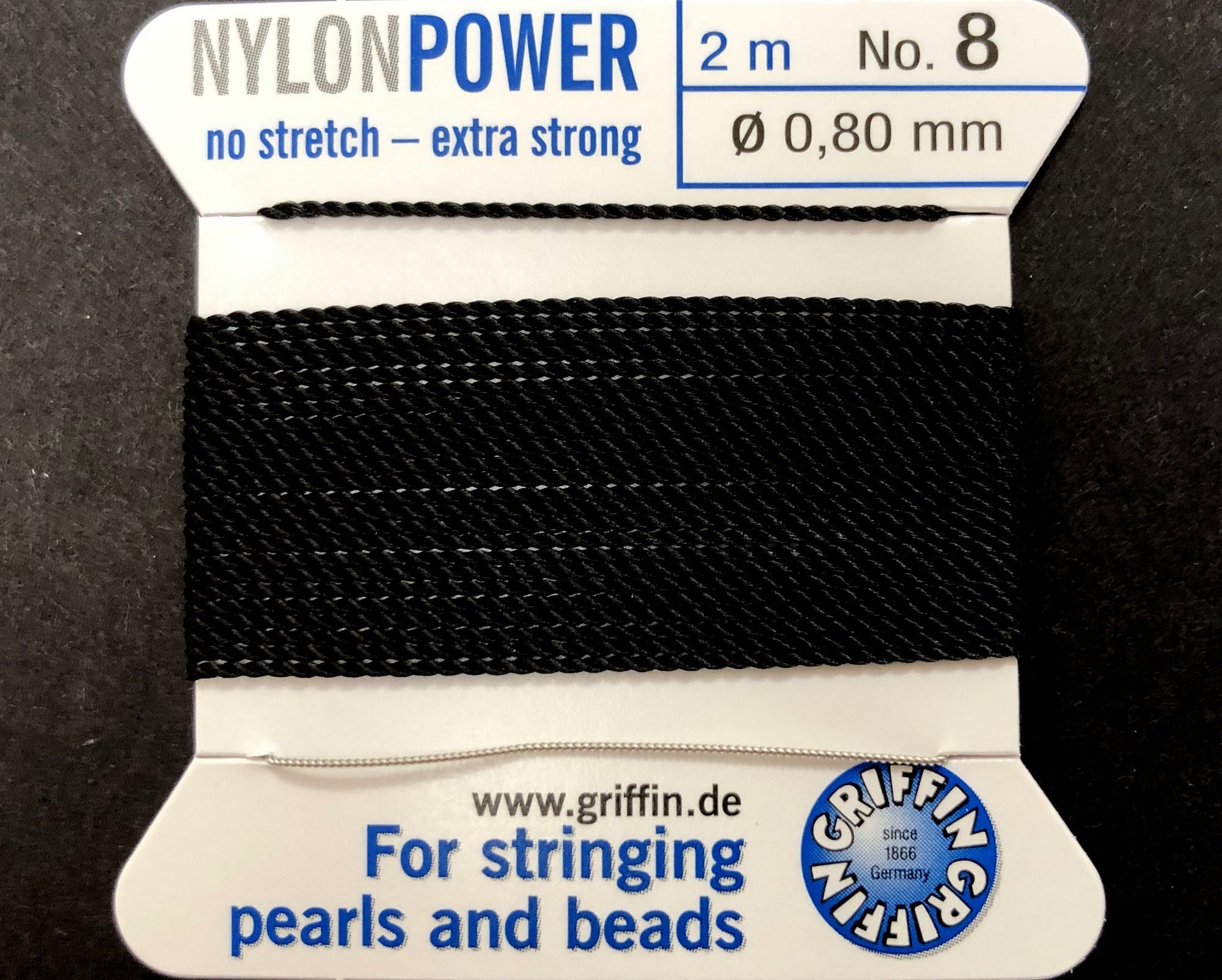 Fil nylon invisible 0.60 mm - illusion cord - Griffin