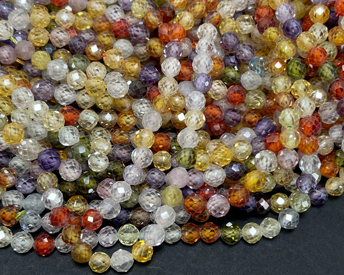 4mm clear micro marbles
