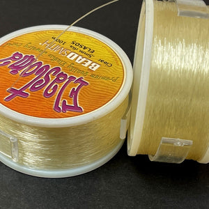 Elastoma premium elastic bead cord 0.5mm 100 meters spool - Oz Beads 
