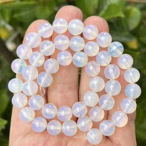 Opalite 8mm round beads 14.5" strand - Oz Beads 